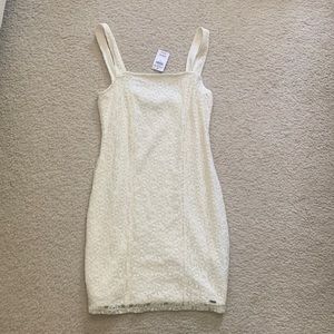 White Mini Lace Dress